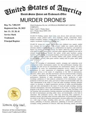 TME代理Glitch Productions Pty Ltd 同日三案齐发，版权商标维权行动升级